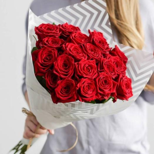 19 rosas rojas