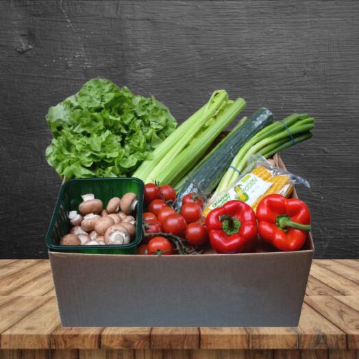 Продуктовый подарочный набор ЭКО с грибами