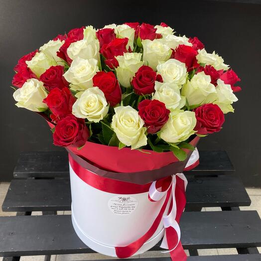 Roses in a box