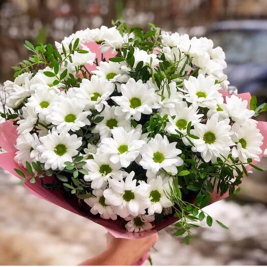 Ромашки с зеленью