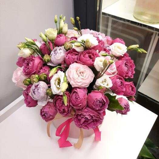 Flowers in a box