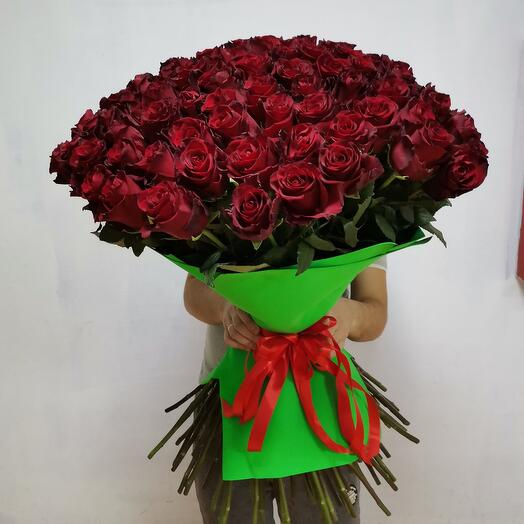 101 Roses Ecuador 80 cm