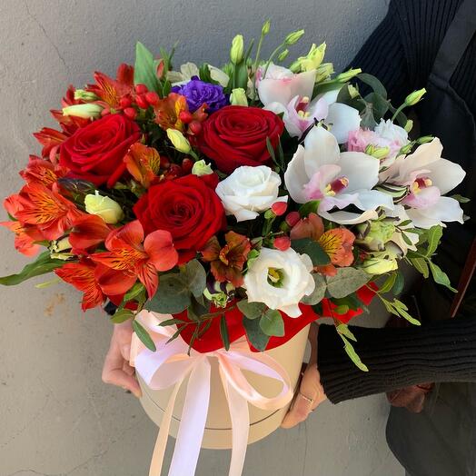 Flowers in a box