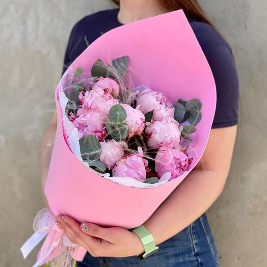 Букет «Пионовый рожок»💓