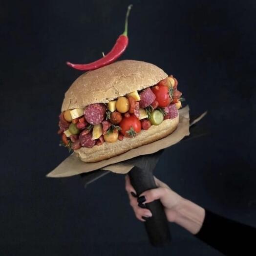 Mega burger🌶️🔥