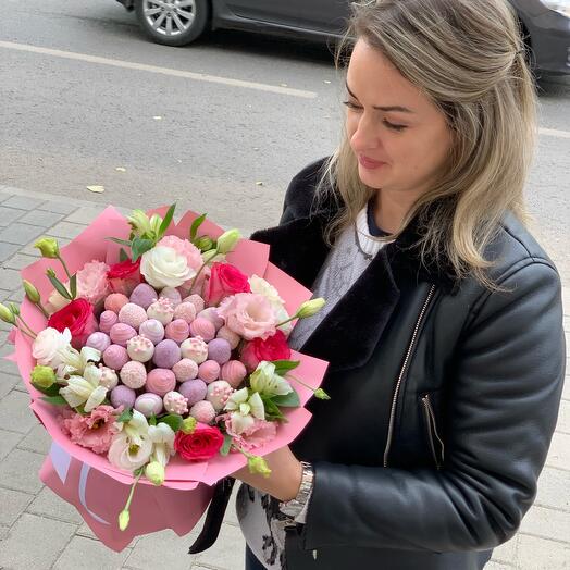 Rosas con fresas