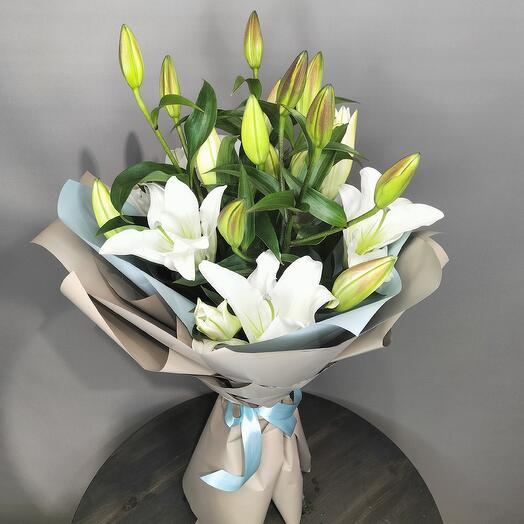 Букет из 3 лилий арт.1072f
