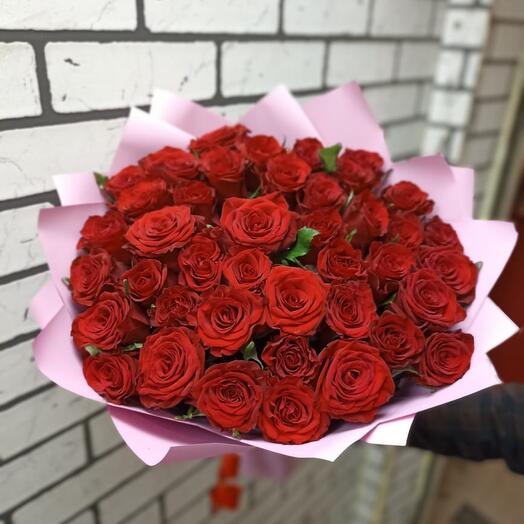 Ramo de 41 rosas rojas