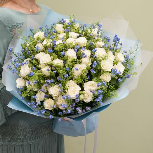 Ramo de flores "Nomeolvides"