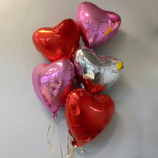 Сет 5 сердец