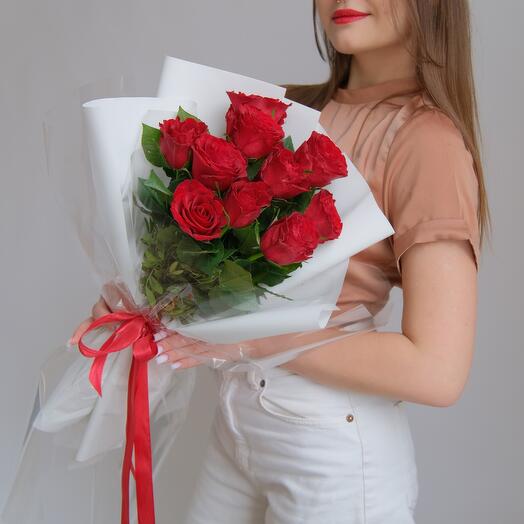 Красное в белом