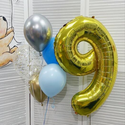 Композиция "Золотые 9 лет"