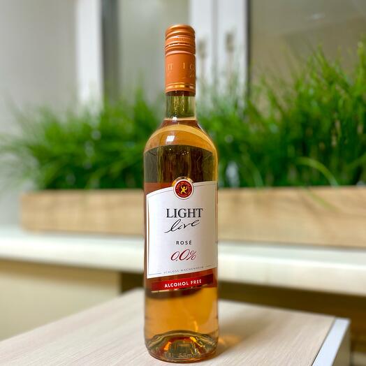 Вино безалкогольное полусладкое розовое LIGHT LIVE Rose, Продукты и ...