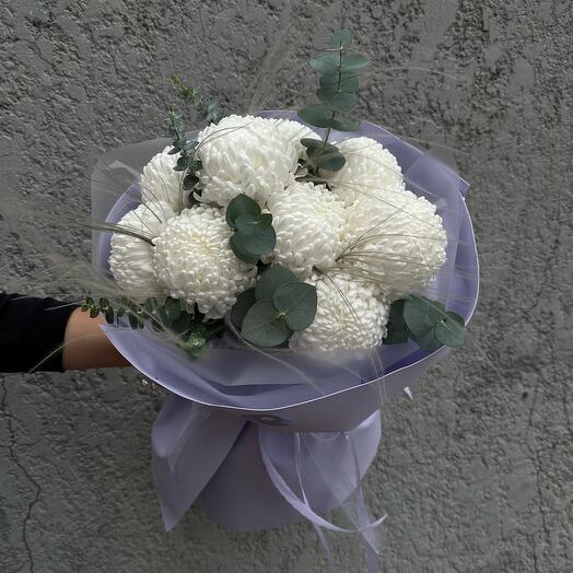 Букет из хризантемы🌸