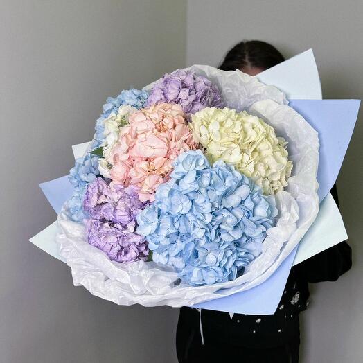 Букет из "7 BIG гортензии 💐"
