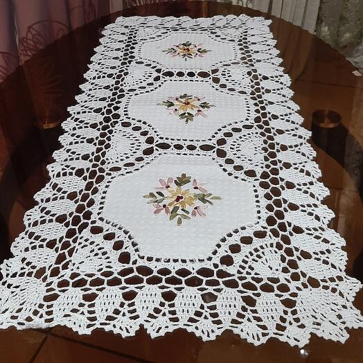 Дорожка ажурная декоративная