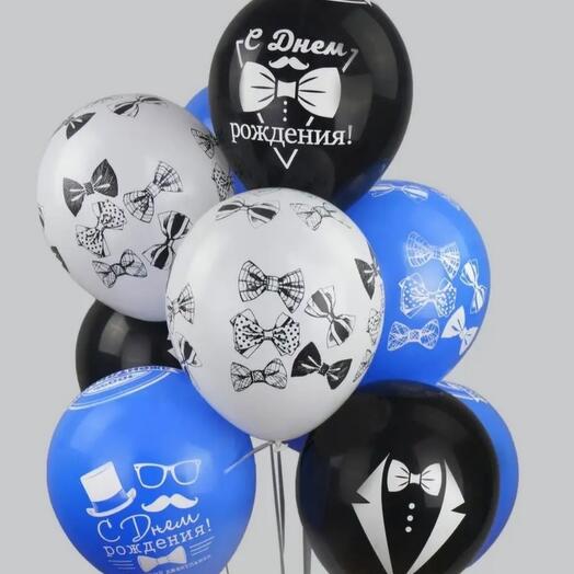 Набор гелиевых шаров ДЖЕНТЛЬМЕН