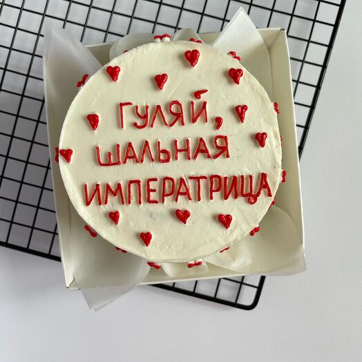Бенто торт для подруги