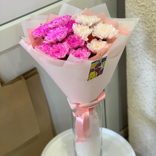 Комплимент из хризантемы 💕