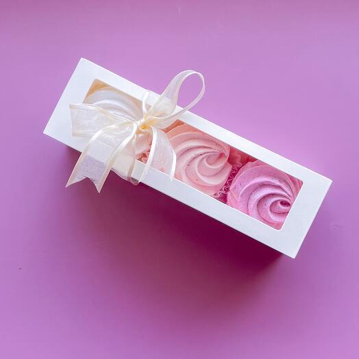 Натуральный зефир ассорти подарок коллегам корпоративный подарок/оригинальный набор комплимент на праздник