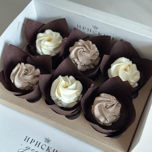 Капкейки с нутеллой