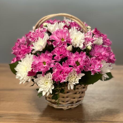 Корзина с цветами1