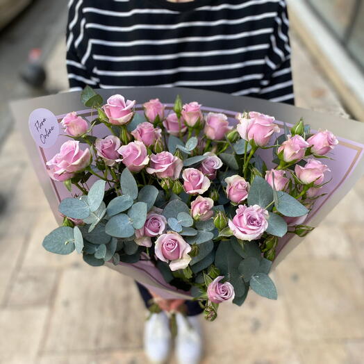 Იასამნისფერი ვარდი (Purple sprey roses)