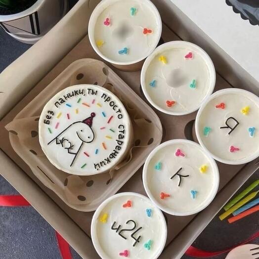 Бенто торт и 5 cake to go