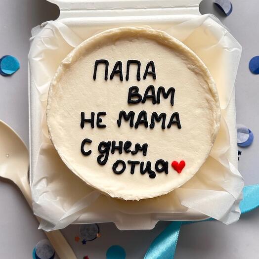 Бенто-торт ванильный