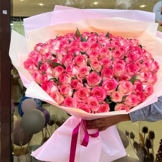 Букет из 101 роз🌺