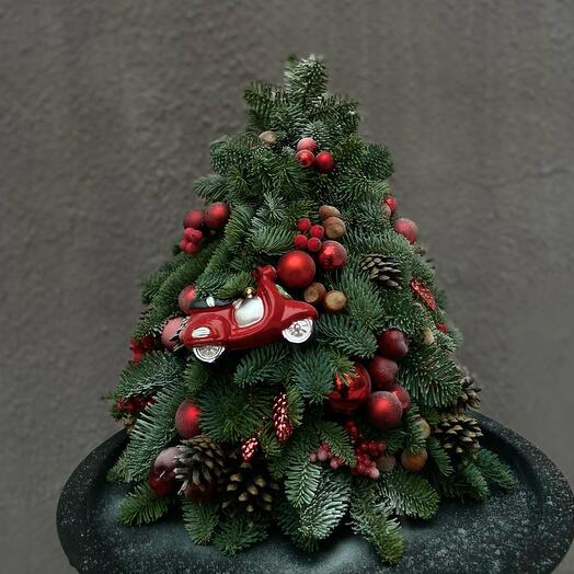 Ёлка ; Новогодняя композиция