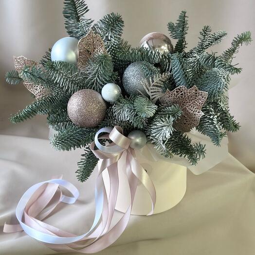 Красивая новогодняя композиция