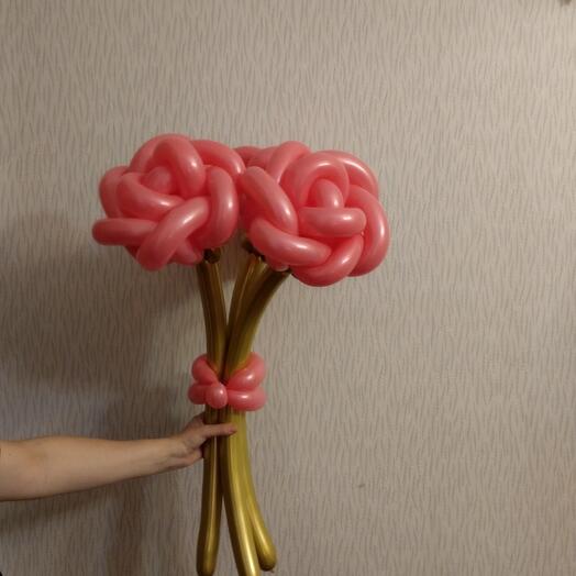 Розы розовые