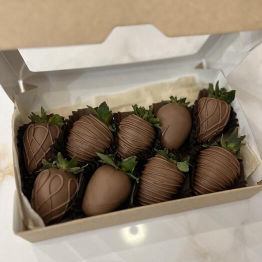 Клубника в шоколаде . Классический набор