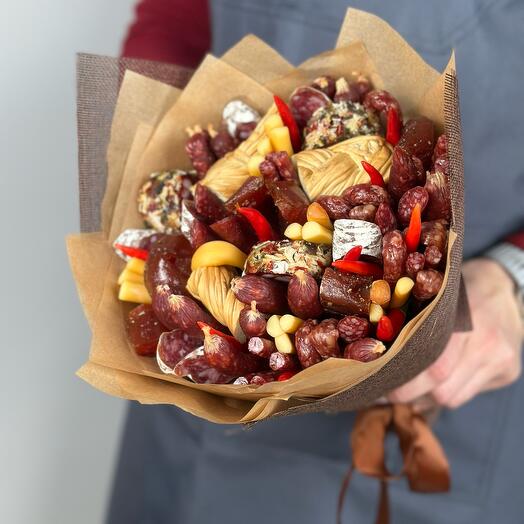 Мясной мужской букет на 23 февраля