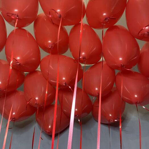 Красные сердца