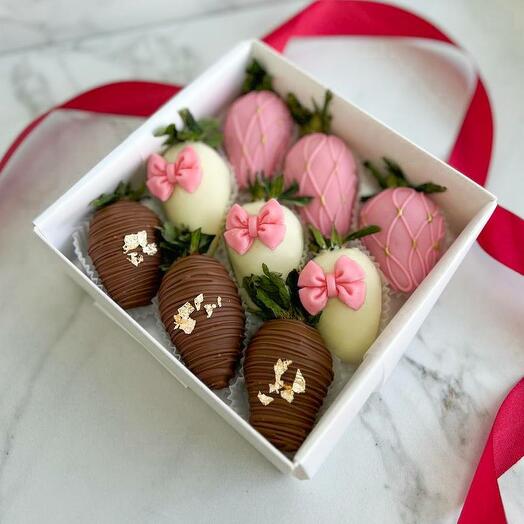 Набор "Элиза" 9 клубничек