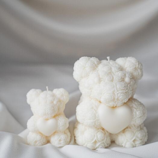 Teddy Candle Gift Set