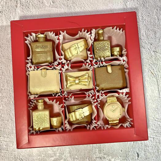 Подарок мужчине из бельгийского шоколада