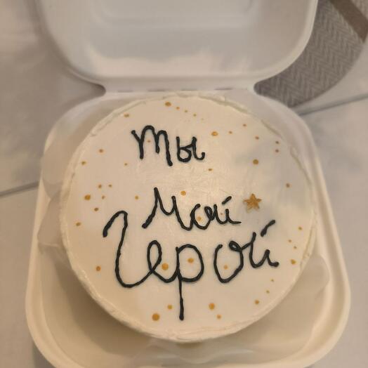 Бенто торт на 23 февраля