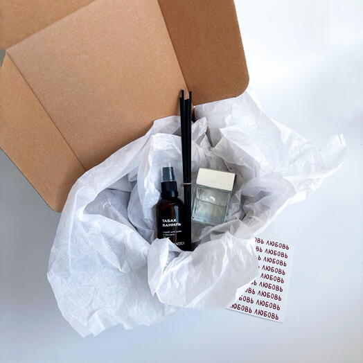 Set de regalo de spray aromático (50 ml) y difusor (30 ml) para el hogar