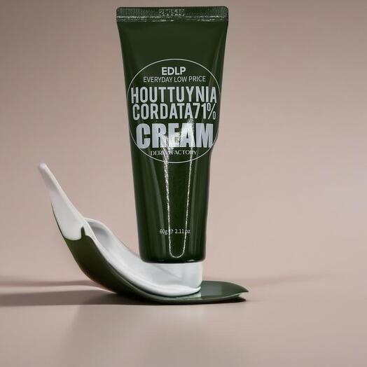 Derma Factory Крем для лица с экстрактом цветка хауттюйнии 60мл