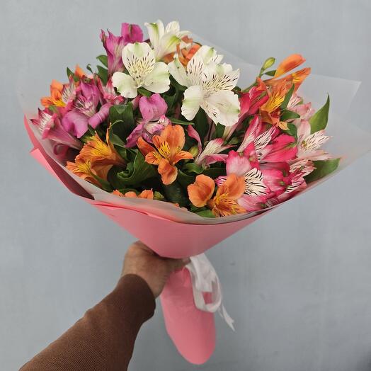 Bouquet of Alstroemeri