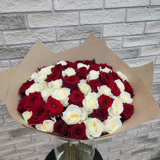 51 роз 🌹🩷️💜