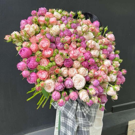 Colorful spray roses🌸🌸