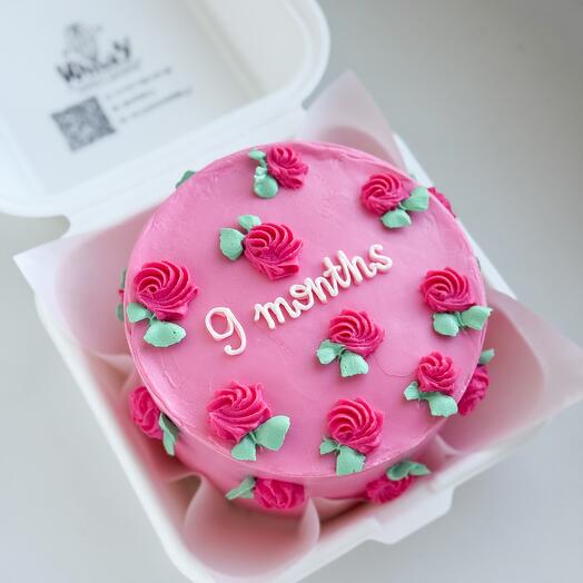 Бенто торт цветы 🌸на день рождения