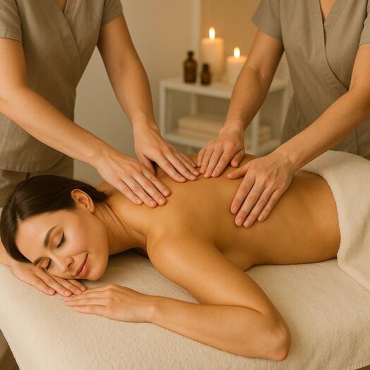 Массаж в 4 руки (60 мин)