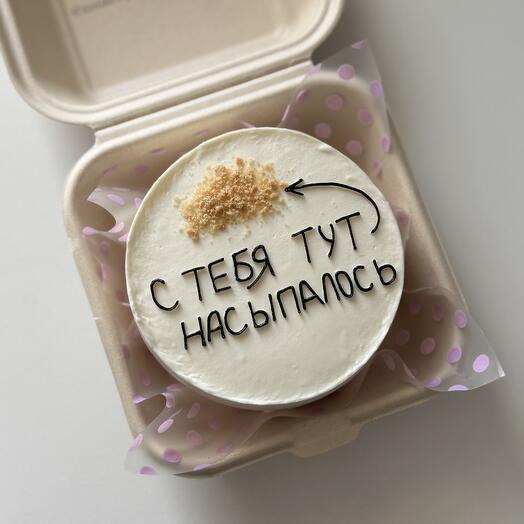 Бенто торт с «песком»