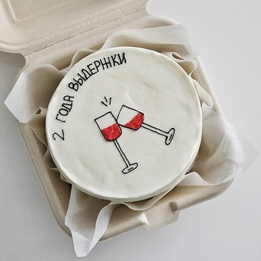 Бенто торт лет выдержки отношения вместе годовщина