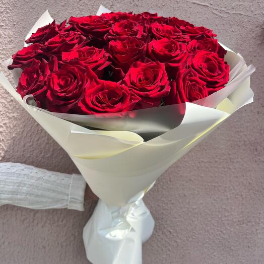 21 красная Роза 🌹